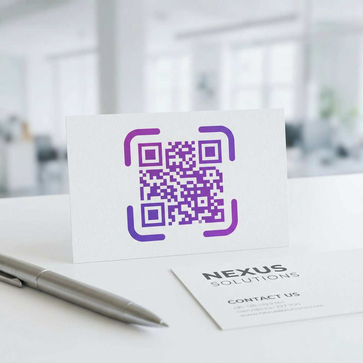 字母圈商务二维码